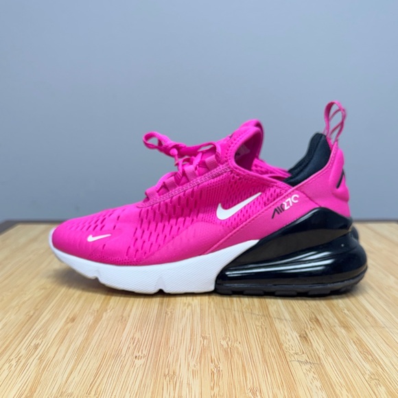 Nike Other - Nike Bright Pink and Black Air Max 270 Sneaker